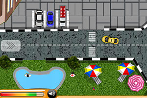 《出租车购物中心停车》游戏画面1