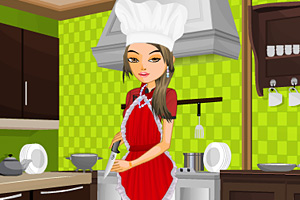 《美女做饭》游戏画面1