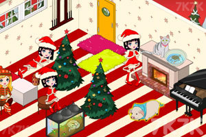 《豪华公主卧室圣诞版》游戏画面2