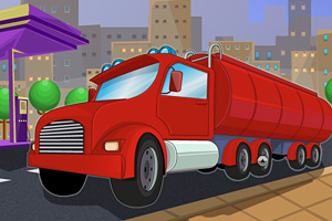 《驾驶油罐车无敌版》游戏画面1