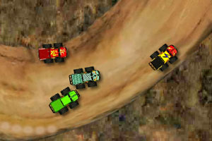 《卡车越野赛》游戏画面1
