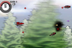 《红色战机无敌版》游戏画面1