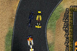 《F1大奖比赛选关版》游戏画面1