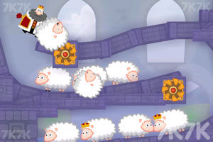 《清理绵羊的国王》游戏画面2
