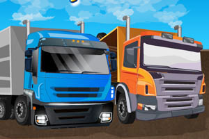 《货物大卡车无敌版》游戏画面1