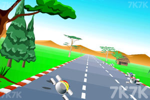 《公路汽车比赛》游戏画面9