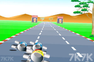 《公路汽车比赛》游戏画面5