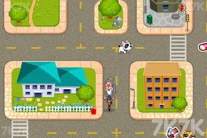 《美眉骑车上学》游戏画面2