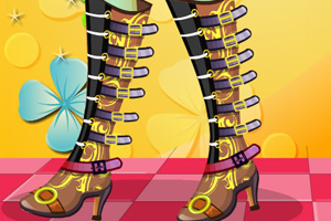 《时尚的长筒靴》游戏画面1