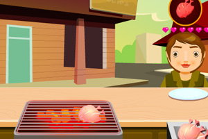 《烤鸡肉摊》游戏画面1