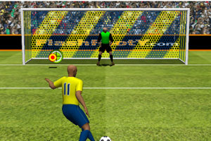 《3D世界杯点球赛》游戏画面1