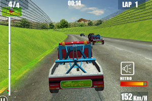 《3D狂热拖车》游戏画面1