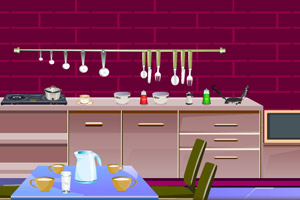 《逃离粉色厨房》游戏画面1