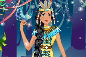 《美丽的印第安公主》游戏画面1