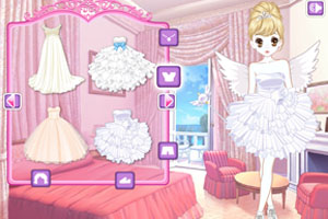 《森迪公主的美丽天使装》游戏画面1