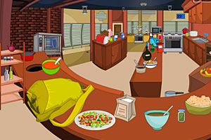 《餐厅厨房逃脱》游戏画面1
