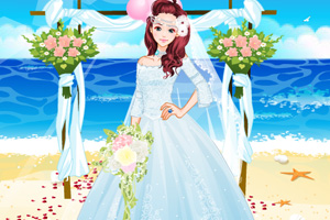 《梦幻的海滩婚礼》游戏画面1