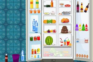 《清理冰箱》游戏画面1
