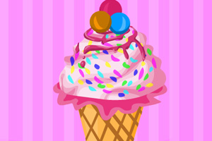 《粉色冰淇淋》游戏画面1