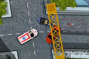 《救护车城市救援》游戏画面1