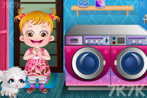《可爱宝贝洗衣服》游戏画面4