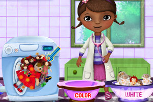 《玩具小医生洗娃娃》游戏画面2