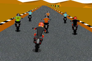 《超级摩托竞速赛》游戏画面1