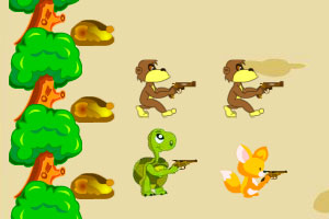 《小动物森林保卫战》游戏画面1