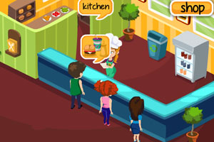 《汉堡餐厅》游戏画面1