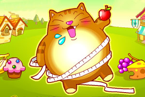 《贪吃小胖猫》游戏画面1