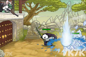 《兔子大战熊猫无敌版》游戏画面3