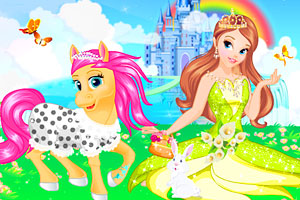 《公主和宠物马》游戏画面1