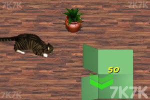 《猫咪回到箱子里》游戏画面1