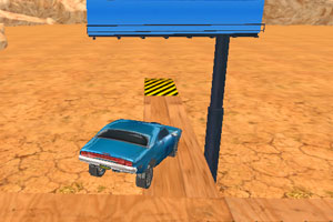 《3D特技汽车挑战》游戏画面1