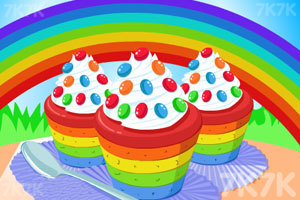 《美味的彩虹蛋糕》游戏画面1
