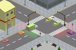 《指挥交通》游戏画面1