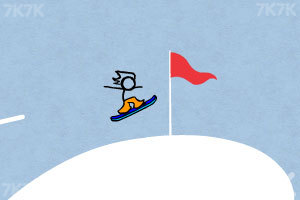 《火柴人冰雪滑板》游戏画面4