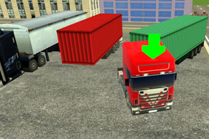 《卡车司机停车》游戏画面1