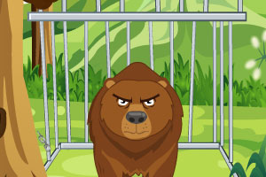《救出笼中熊3》游戏画面1