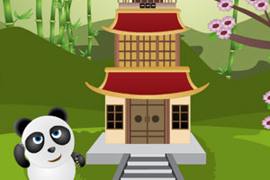 《熊猫竹林逃脱》游戏画面1
