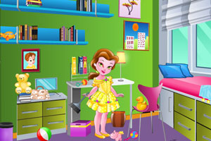 《小公主打扫房间》游戏画面1