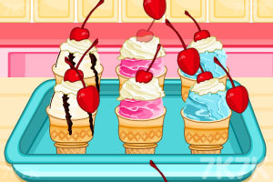 《美味甜筒冰淇淋》游戏画面1