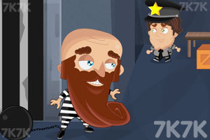 《大胡子越狱犯》游戏画面1