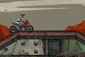 《废墟摩托车赛》游戏画面1