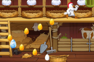 《愤怒的母鸡下蛋》游戏画面1