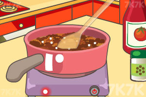 《米娅制作牛肉卷饼》游戏画面2