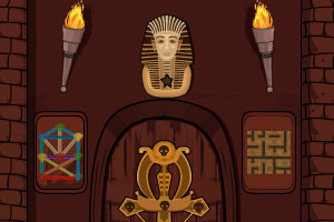 《埃及法老墓室逃脱》游戏画面1