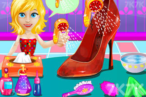 《清洗脏鞋子》游戏画面3