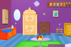 《紫色客厅逃离》游戏画面1
