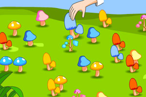 《采蘑菇》游戏画面1